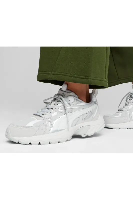 530 Unisex Spor Ayakkabı Unisex Sneaker Ayakkabı - Gri-02ML39 - 4