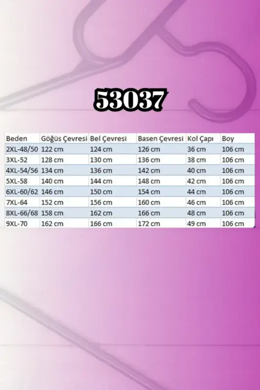 53037 Большой Размер Мужское Пальто Шанель с Воротником - Черный - 2