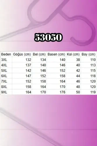 53050 Большой Размер Шанель Толстое Пальто с Манжетами - Кофе - BÜYÜKBEDENIZ (1)