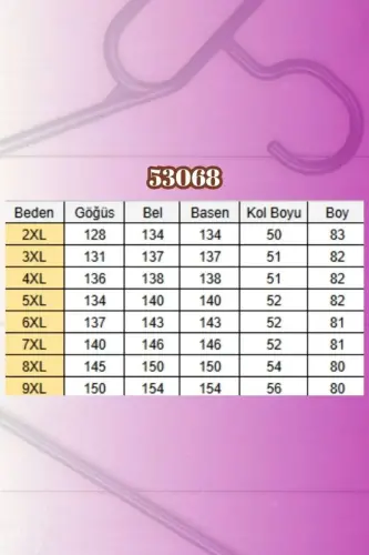 53068 Büyük Beden Bebe Lastik Detaylı Kot Ceket - Mavi - BÜYÜKBEDENIZ (1)