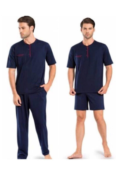 5370 Pajama Shorts 3-Piece Groom Gift Set - 2