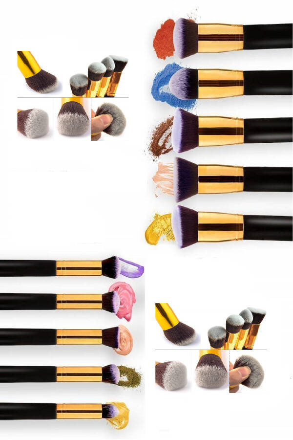 54 Color Eyeshadow Palette + 10 Piece Brush Set - 24