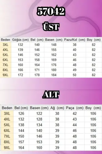 57042 Büyük Beden Yarım Patlı Çıtçıtlı Modal Pantolonlu Takım - Vizon - BÜYÜKBEDENIZ (1)