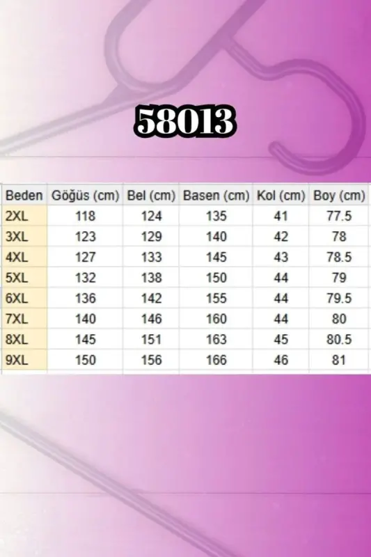 58013 Büyük Beden Önü Yıldız Ve Taş Detaylı Penye Tunik - Kahve - 2