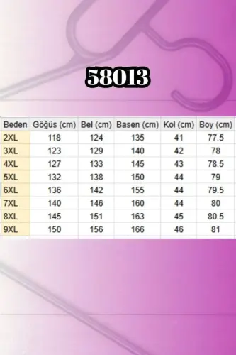 58013 Katta O'lchamli Oldi Yulduzli Va Toshli Penye Tunik - Indigo - BÜYÜKBEDENIZ (1)
