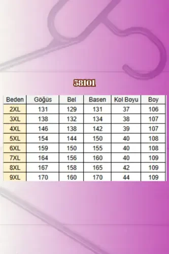 58101 Büyük Beden Düşükkol Mir Tunik - Siyah - 2