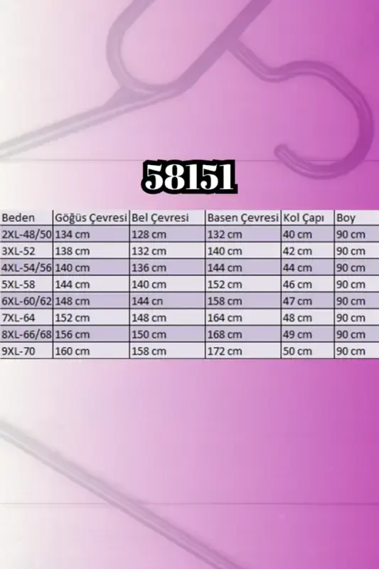 58151 Katta Hajmli Qўl Va Etek Uji Ўzidan Ribanalı Modal Tunik - Ekru - 2