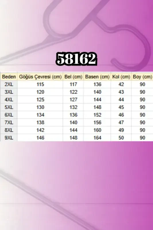 58162 Büyük Beden Garnili Modal Tunik - Siyah - 2