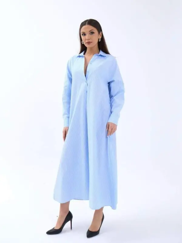 5857 DRESS-SAN DIEGO STRIPED - BÜYÜKBEDENIZ