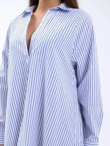 5857 DRESS-WASHINGTON STRIPED - BÜYÜKBEDENIZ (1)