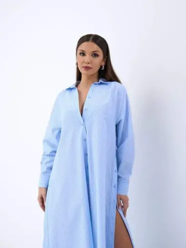 5857 ПЛАТЬЕ-САН ДИЕГО В ПОЛОСКУ - 4