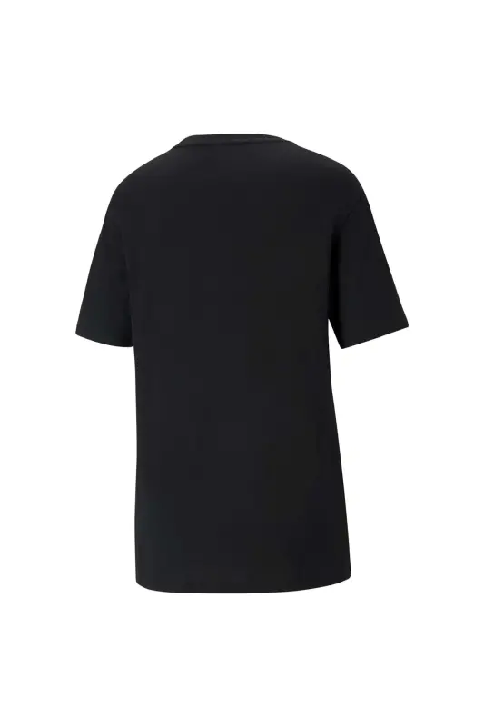 586868-01 ESS Logo Boyfriend Tee футболки Аёллар футболкаси ҚОРА-қора - 2