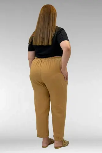 59022 Katta o‘lchamli, poychasining pastki qismi elastik muslin shimlari - Biskvit - 3