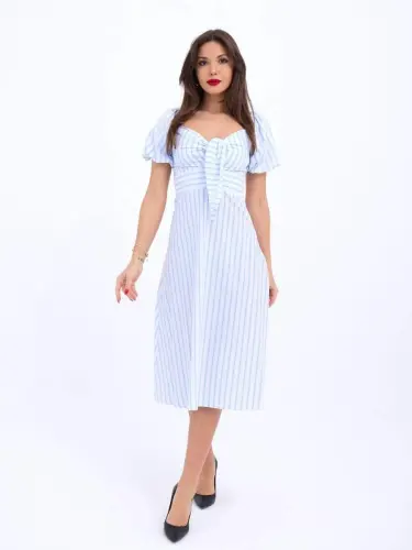 5948 DRESS-LOS ANGELES STRIPED - 1