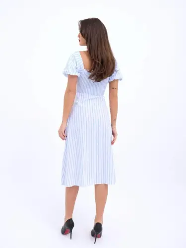5948 DRESS-LOS ANGELES STRIPED - 4