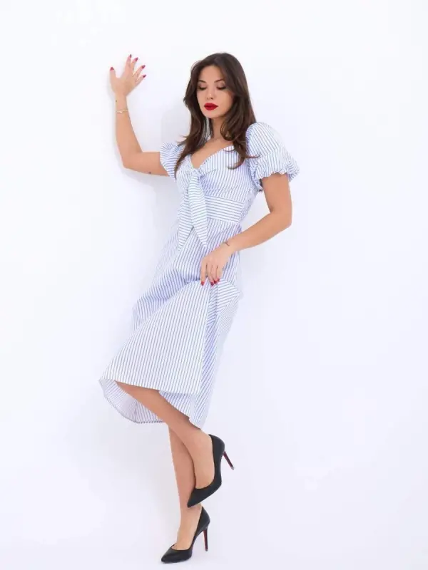 5948 DRESS-WASHINGTON STRIPED - 2