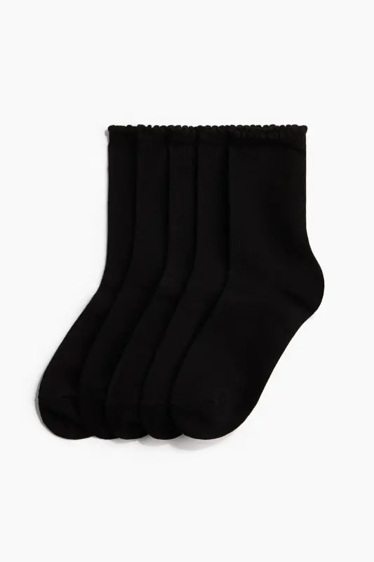 5'li Çorap - Black - H&M