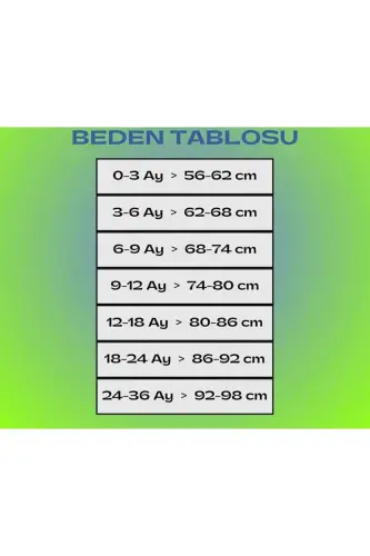 5'li Fitilli Ip Askılı Yurak Naqshli Qizaloq Body Zibun - 7
