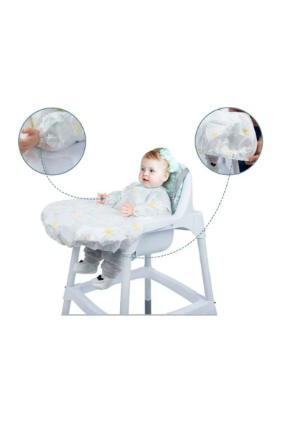 5'li Kullan At Kollu Mama Sandalyesi Önlüğü 264 - Modazone (1)