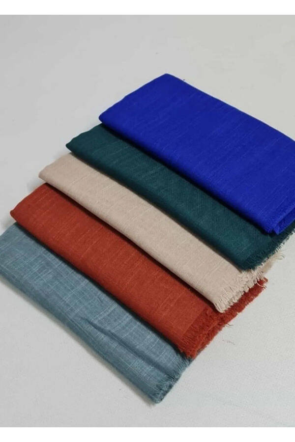 5PCS Flame Cotton Prayer Scarf Hajj Umrah Gift - 1