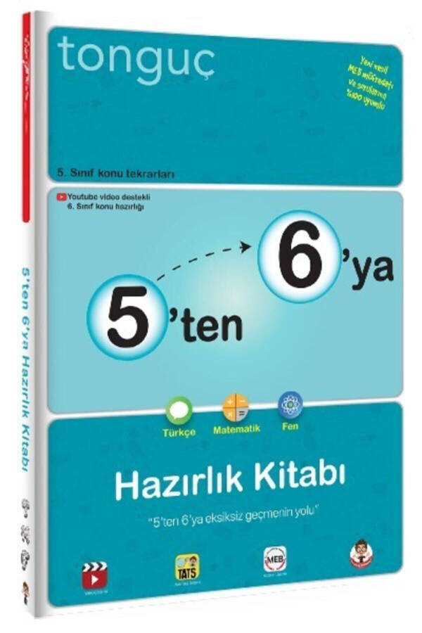 5'ten 6'ya Hazırlık Kitabı 9786257894210 - 1