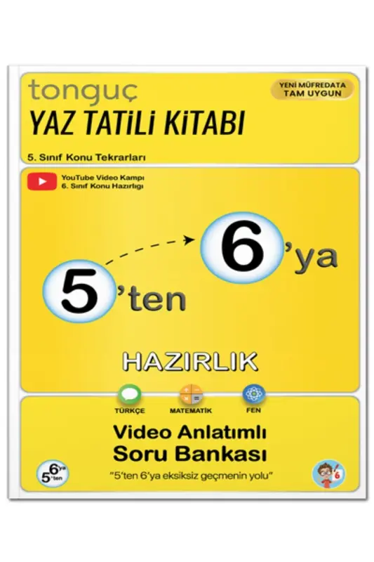 5'ten 6'ya Ilk Adım Hazırlık Kitabı - TONGUÇ YAYINLARI