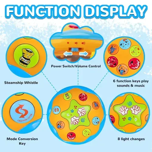 6-12 oylik chaqaloqlar uchun o'yinchoqlar, 12-24 oylik chaqaloqlar uchun yorug'lik va musiqali o'yinchoqlar, 1 2 3 yoshli qiz va o'g'il bolalar uchun o'quv o'yinchoqlari. - 1