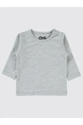 6-18 oylik qizcha uchun svitshot, melanj - 3