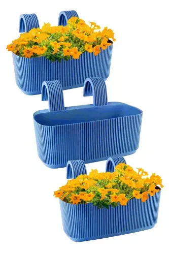 6 Adet Karasu Plastik Pera Osma Balkon Saksisi (Plastik qisqichli) - MAVIY - TEMMUZ HOME (1)