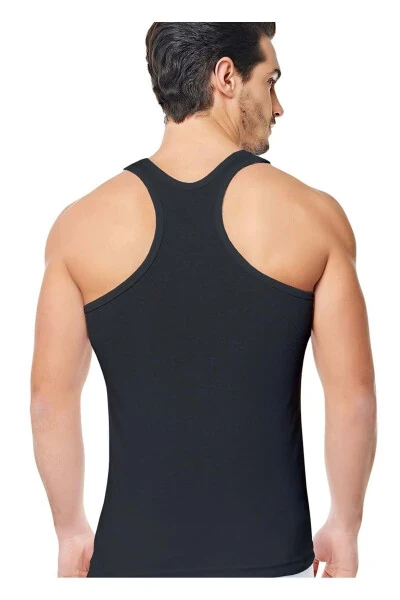 6 dona 0118 Erkaklar Ribana Sport Rambo Atlet Qora - TUTKU