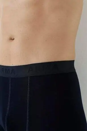 6 dona qadoq aralash rangli Lycra elastik matodan yasalgan erkaklar uchun bokser oshqozon - 9