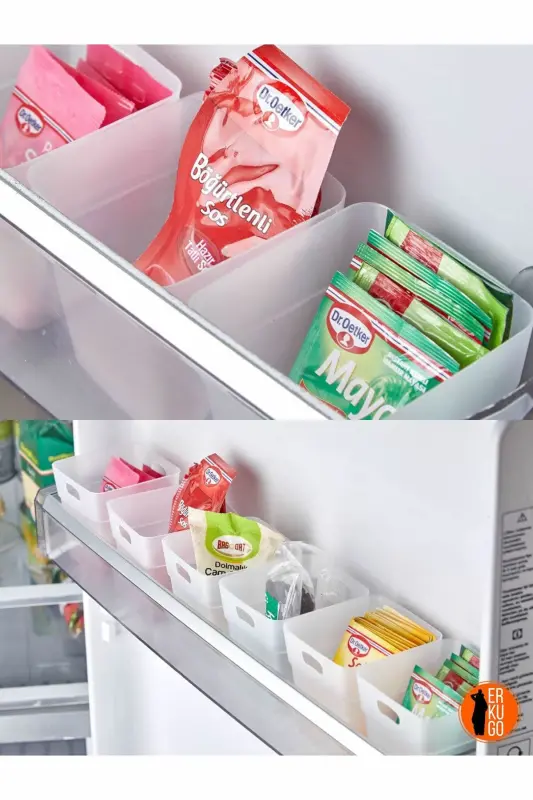 6 dona sovutgich eshik tashkilotchisi, 6 dona sovutgich tashkilotchisi va hammom tashkilotchisi - 3