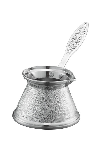 6 KİŞİLİK İNOX UYUMLU DÖKÜM CEZVE-GÜMÜŞ - AYTEK HEDİYELİK (1)