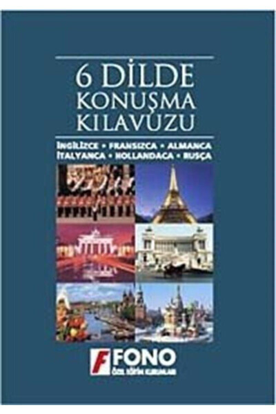 6 Language Conversation Guide (English, French, German, Italian, Dutch, Russian) - FONO YAYINLARI