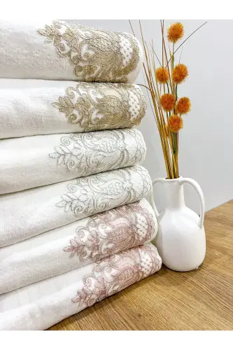 6 LI Fransuz Güpürlü Seplik 50x90 Kadife Qo'l va Y - 1