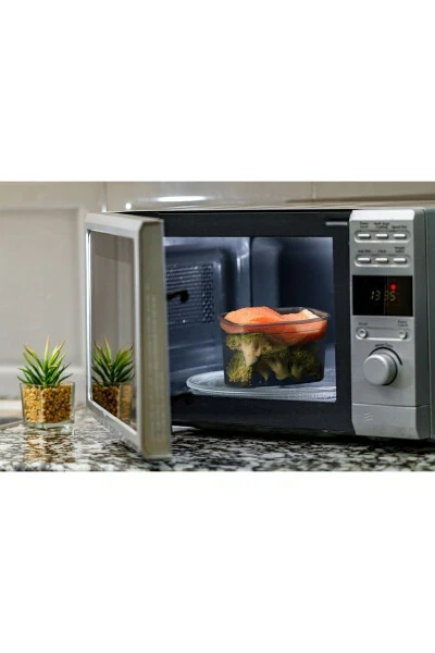 6 Pack 12 Piece 1.2 Liter Rectangular Food Dry Goods Storage Container Set with 20 Labels - 15