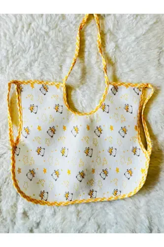 6-Pack Bear Print Waterproof Sleeved Baby Bibs (Girls & Boys) - 3