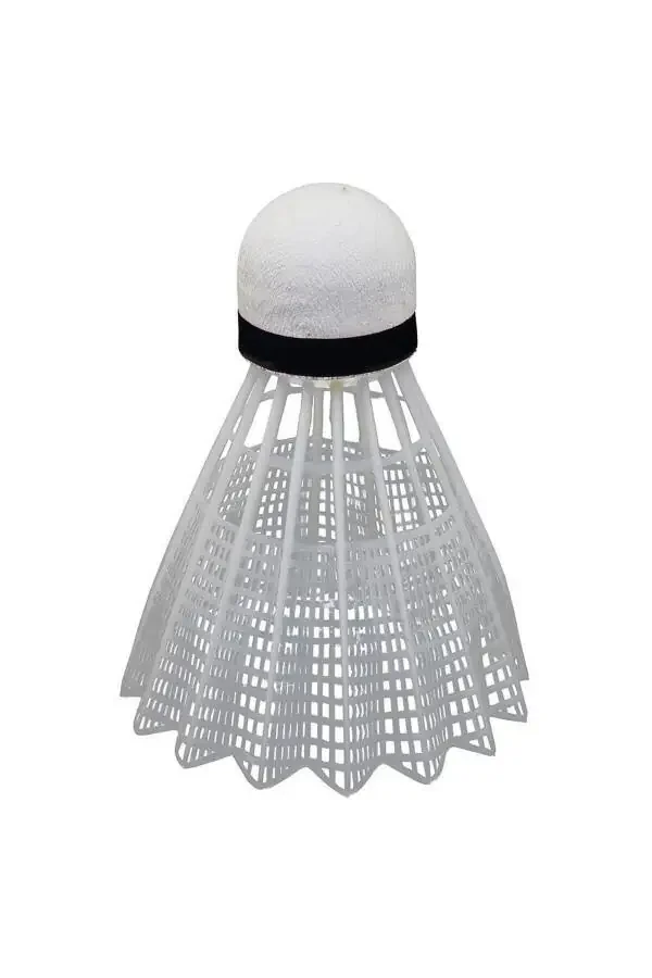 6 Pack Deluxe Badminton Shuttlecocks with Mushroom Head in Convenient Box for Medium Speed Lovers - 8