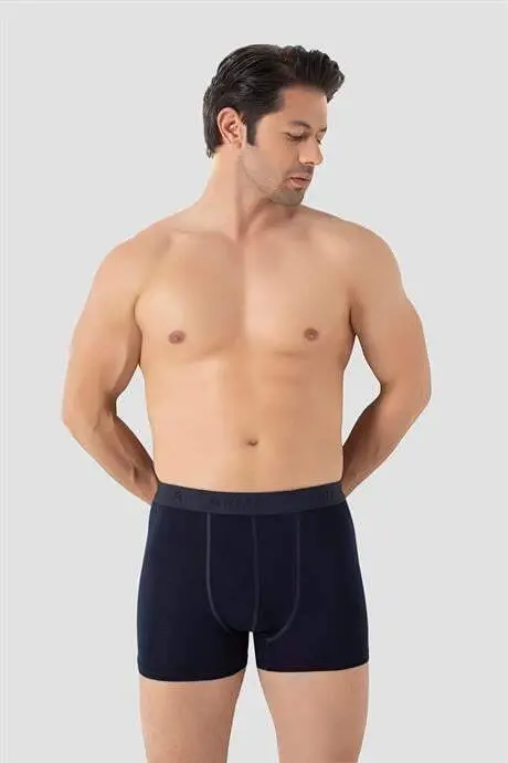 6-Pack Men's Cotton Lycra Stretch Fabric Colorful Boxer - 2