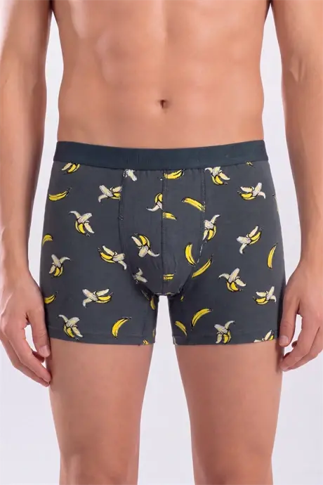 6-Pack Men's Patterned Boxer Shorts Cotton Lycra Flexible Fabric - 3