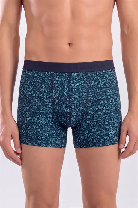 6-Pack Men's Patterned Boxer Shorts Cotton Lycra Flexible Fabric - 5