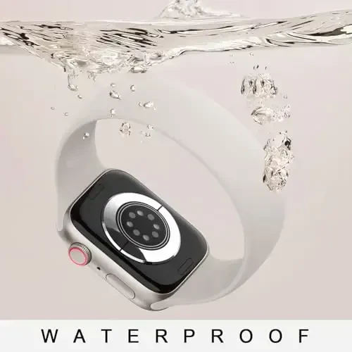 6 Pack Silicone Solo Loop Bands Watch Band 40mm 38mm 41mm 44mm 45mm 46mm 42mm 49mm bilan mos keladi, Soft Stretchy Strap Sport Replacement Wristband iWatch Series 10 9 8 7 6 SE 5 Ultra 4 3 2 1 uchun - 3