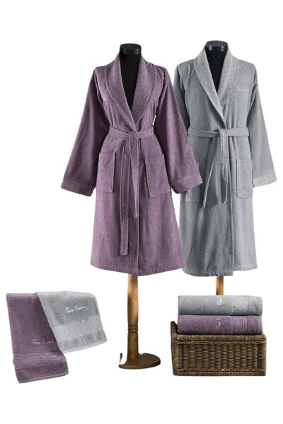 6 Piece Bathrobe Set PC.25B.10.E6.B01.11 - PIERRE CARDIN (1)