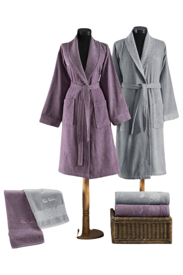 6 Piece Bathrobe Set PC.25B.10.E6.B01.11 - 2