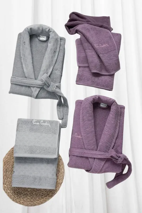6 Piece Bathrobe Set PC.25B.10.E6.B01.11 - 1
