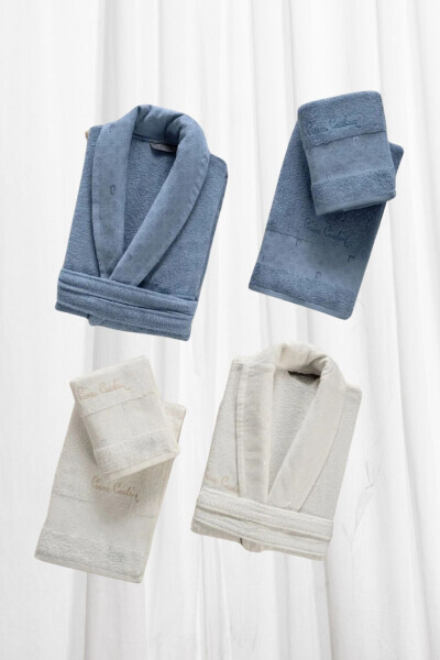 6-Piece Bathrobe Set PC.25B.10.E6.B01.11 - PIERRE CARDIN