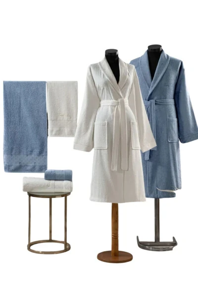 6-Piece Bathrobe Set PC.25B.10.E6.B01.11 - PIERRE CARDIN (1)