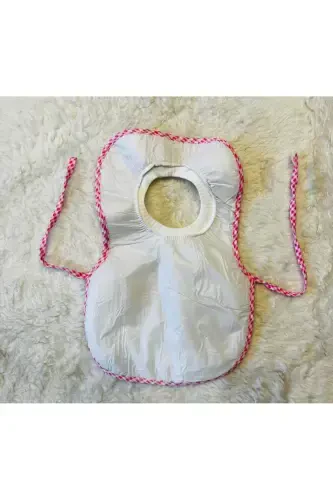 6-Piece Bear Print Waterproof Over-The-Head Baby Toddler Bib - 3