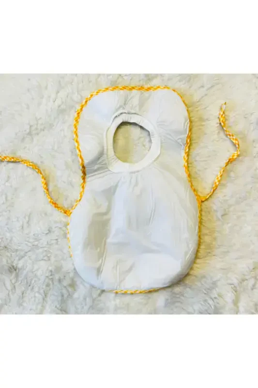 6-Piece Bear Print Waterproof Over-The-Head Baby Toddler Bib - 6