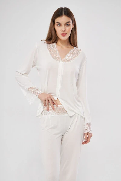 6-Piece Cotton Nightgown Dressing Gown Pajama Set Shorts Set Bride's Dowry Set - LORIAN'S